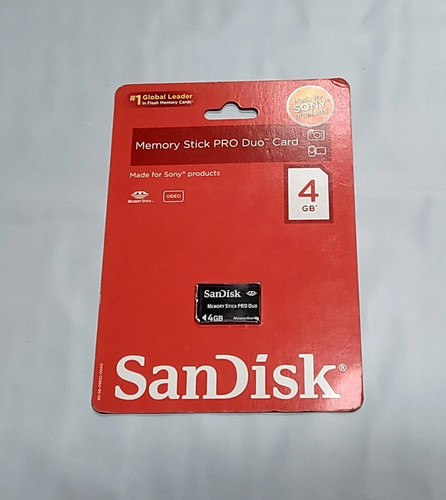 Sandisk memory stick pro duo - sandisk,