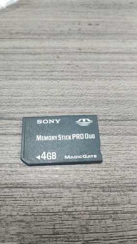 Sony 4gb memory stick pro - memory,