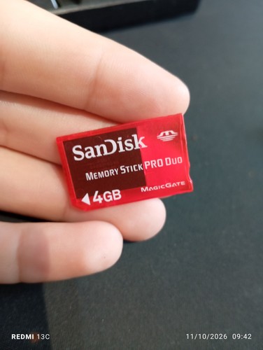 Memory stick pro - card, 4gb