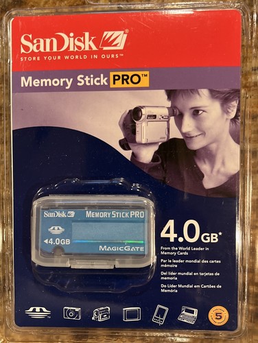 Sandisk memory stick - 4, pro