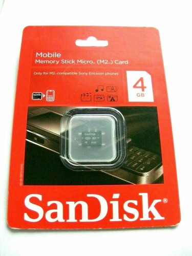 4gb memory stick micro card - m2,