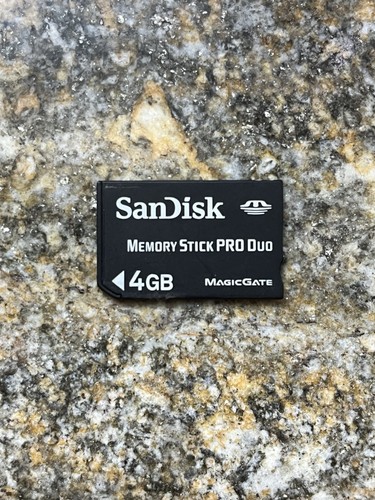 Memory stick pro duo 4gb - pro, gb